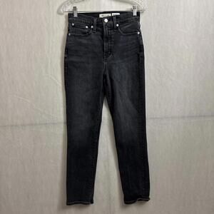 Madewell Women's Size 25 Black The Perfect Vintage Jeans